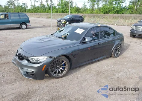 2015 BMW M3 from USA, damaged, VIN WBS3C9C52FP804387